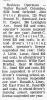 Bassin, Joseph C - Bicycle Accident - 1970-03-14
