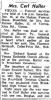 Riemer (Haller), Sue - Obituary